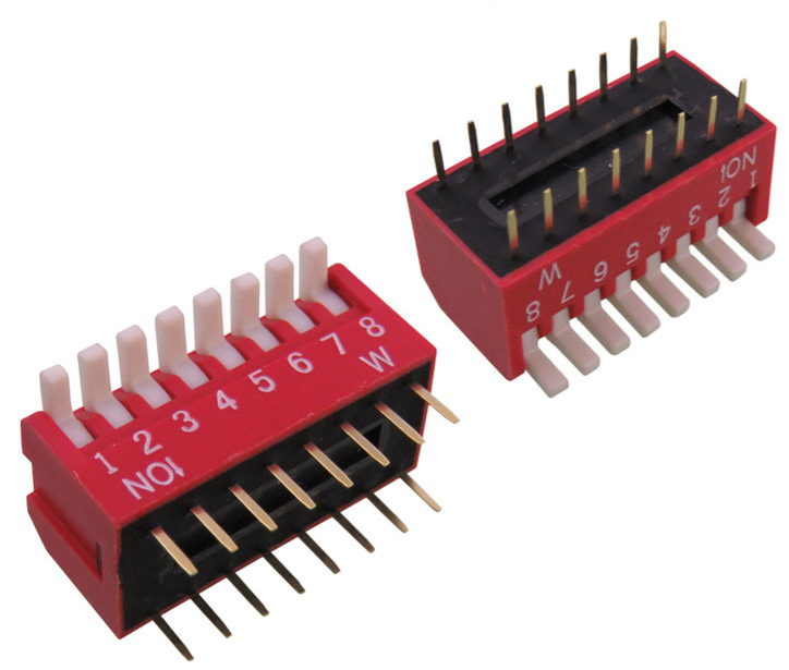 琴鍵式撥碼開關