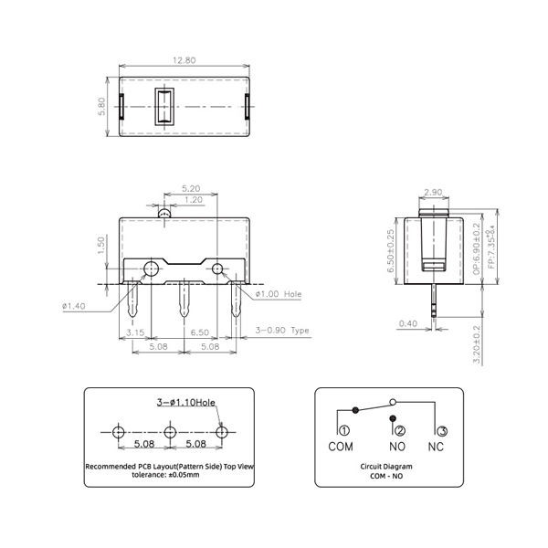 鼠標(biāo)微動(dòng)開關(guān)