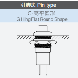 Φ10mm金屬按鈕開關(guān)安裝圖紙
