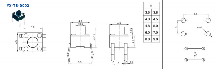 輕觸開關(guān)測不出阻值是什么情況？
