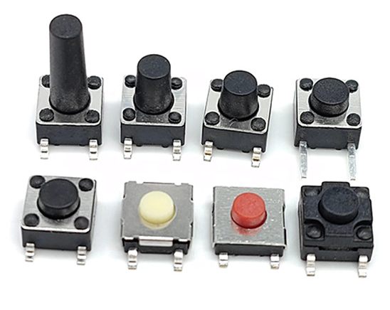 輕觸開關(guān)的常見規(guī)格有哪些？