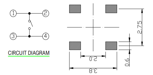 輕觸開關(guān)電路圖
